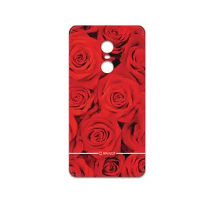 MAHOOT Red-Flower Cover Sticker for Xiaomi Redmi Note 4