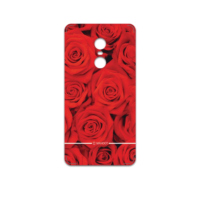 برچسب پوششی ماهوت مدل Red-Flower مناسب برای گوشی موبایل شیائومی Redmi Note 4
