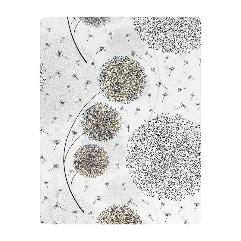 ملحفه میکروفایبر آدنو مدل قاصدک کد CH127 دونفره سایز 240x240 سانتی متر