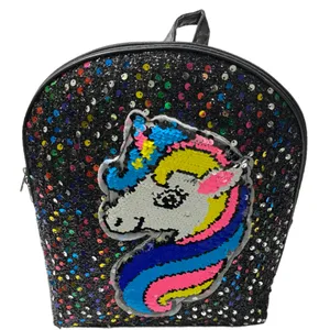 کوله پشتی دخترانه مدل اسب شاخدار 