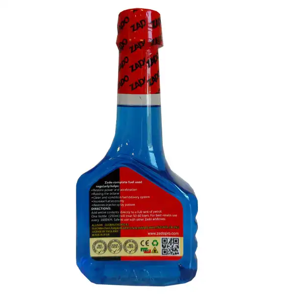 پاک کننده انژکتور خودرو زادو مدل Cleaner  حجم 250 میلی لیتر بسته 6 عددی