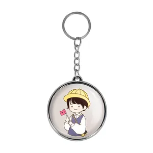 جاکلیدی خندالو طرح عاشقانه Love مدل دوطرفه کد A38