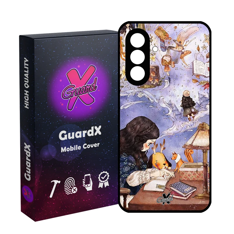 کاور گارد ایکس طرح دختر مدل 10293 مناسب برای گوشی موبایل سامسونگ Galaxy A17 4G / A17 5G