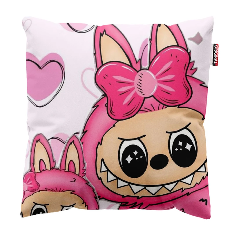 کوسن پاد آفرین طرح لبوبو کد 155 سایز 30*30 سانتی متر