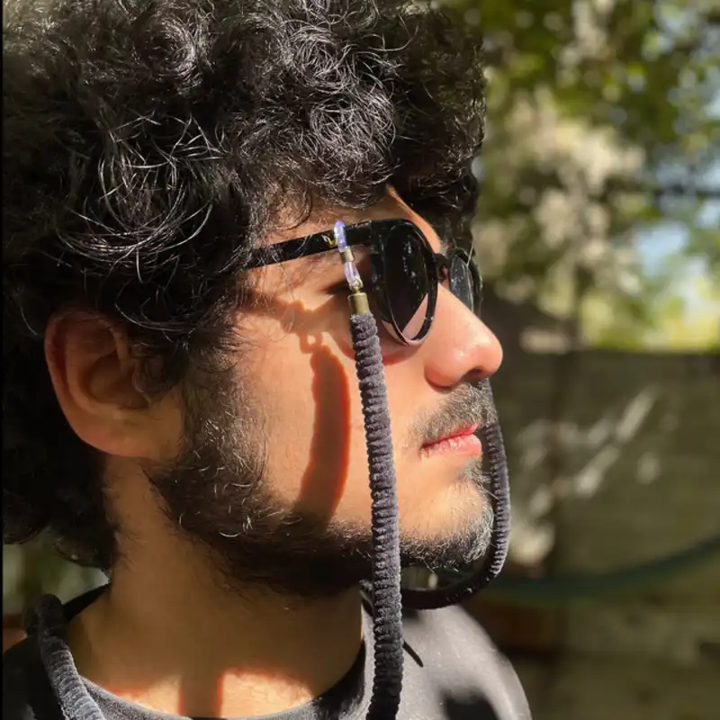 بند عینک مدل مخملی