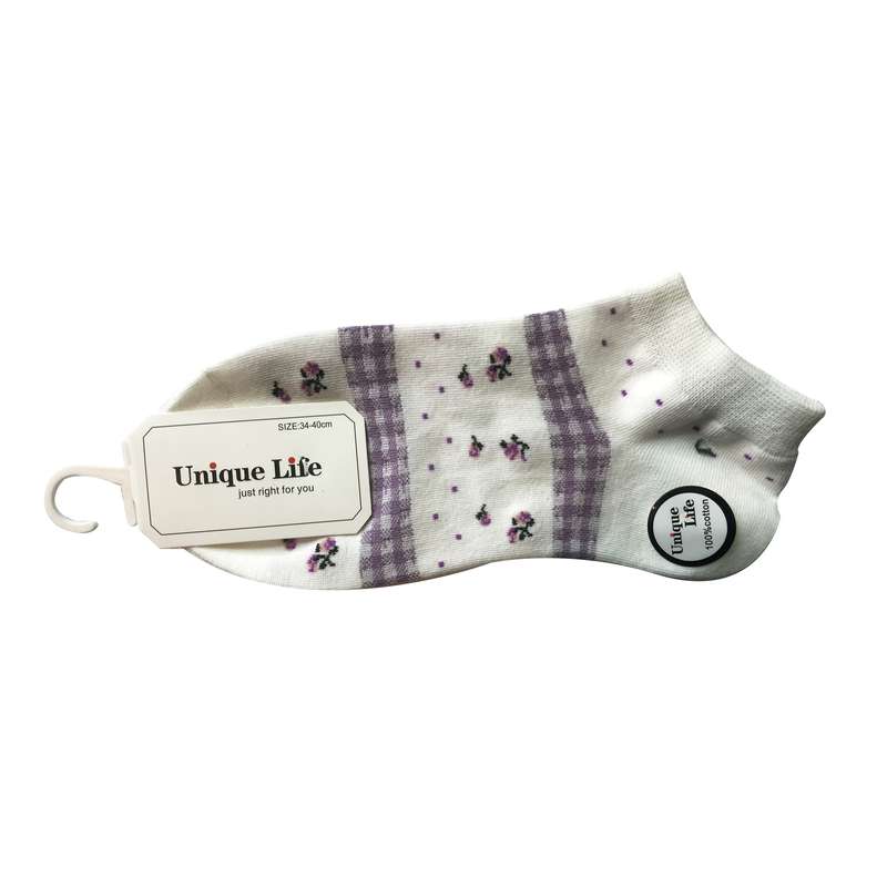 جوراب دخترانه مدل شکوفه