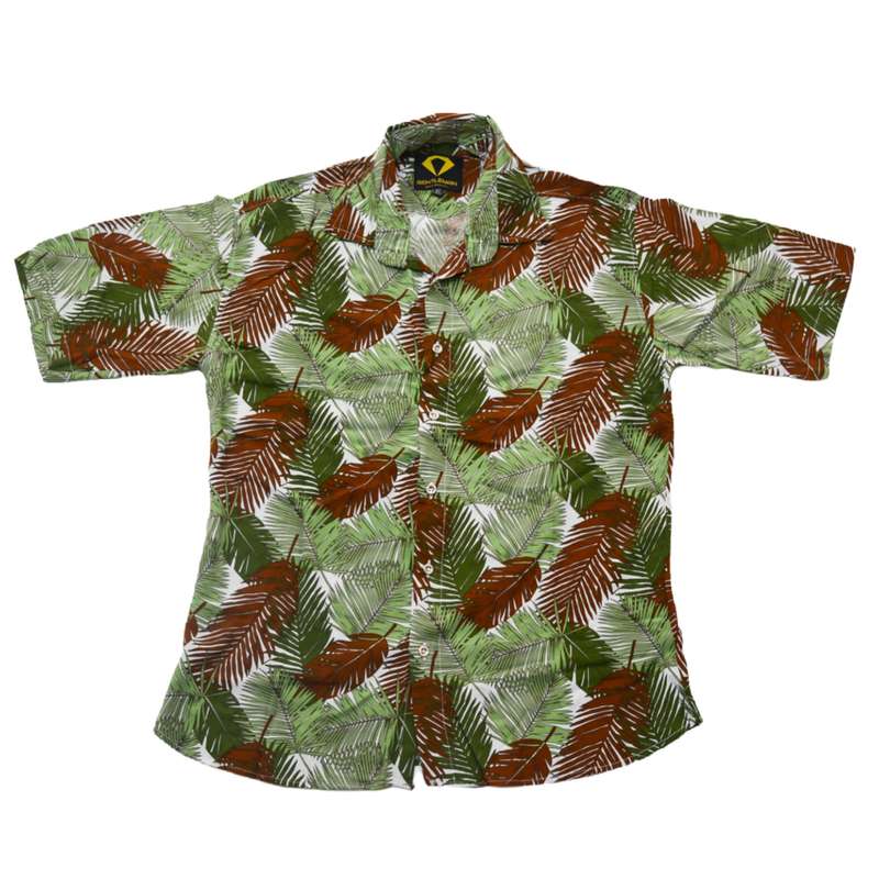 پیراهن آستین کوتاه مردانه مدل هاوایی