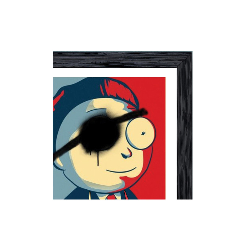 تابلو طرح Rick and Morty مدل PrRckMt3b