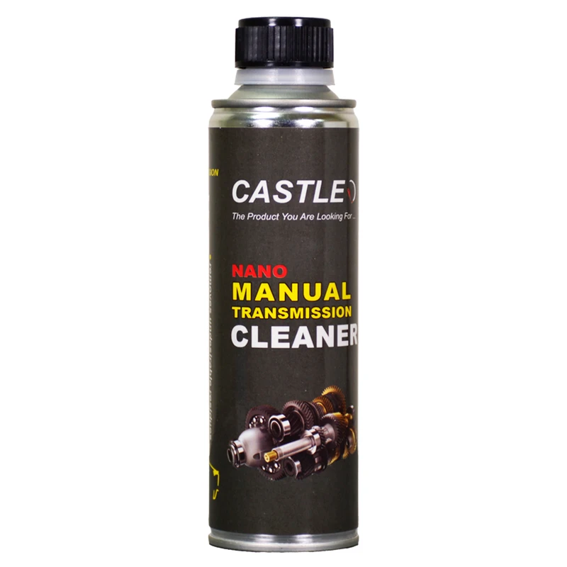 شوینده گیربکس خودرو های بنزینی/دیزلی/گازسوز کستل مدل گیرفلاش حجم 280 میلی لیتر