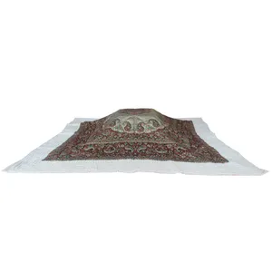 لحاف کرسی مدل درباری کد 121 سایز 350x350 سانتی متر