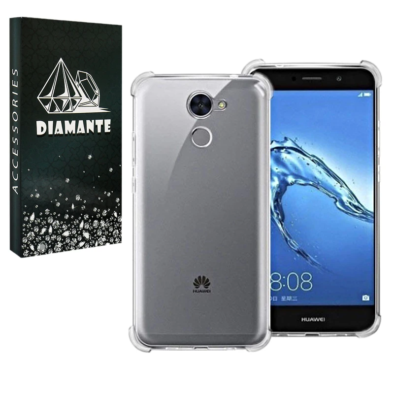 کاور دیامانته مدل Bianco navy مناسب برای گوشی موبایل هوآوی Y7 2017 / Y7 Prime 2017