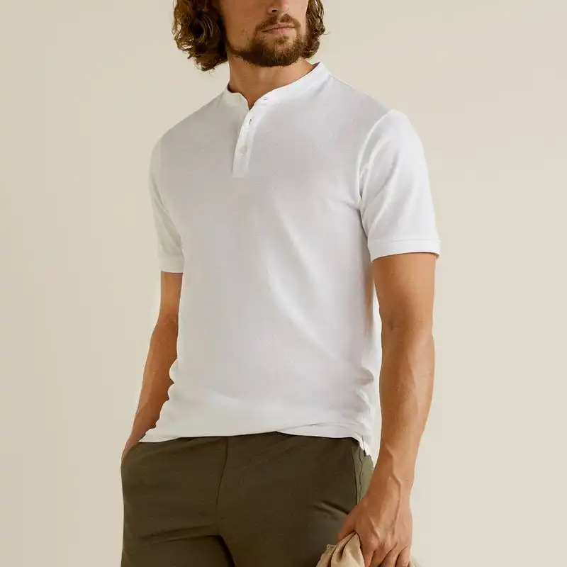پولوشرت آستین کوتاه مردانه مانگو مدل WT783PRA
