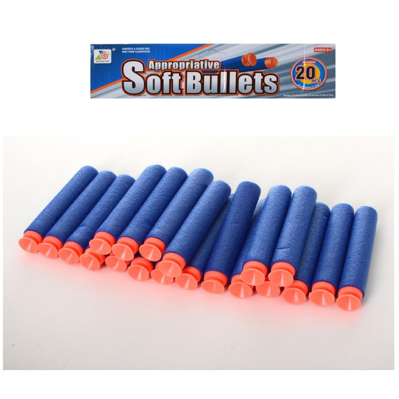 تیر تفنگ بازی مدل 02 بسته 20 عددی