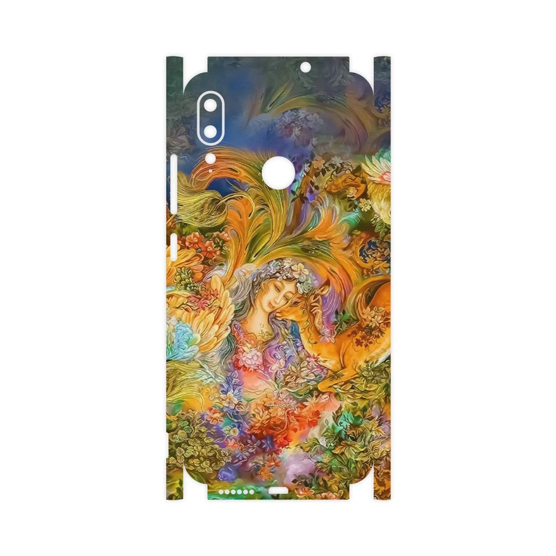 برچسب پوششی ماهوت مدل Persian miniature 3-FullSkin مناسب برای گوشی موبایل موتورولا Moto E6 Plus