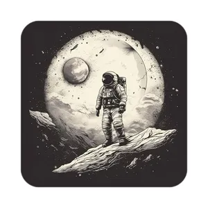 زیر لیوانی کاکتی طرح فضانورد مدل mp46083