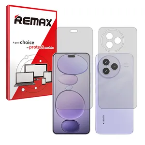 Remax Hydrogel model Transparent Screen Protector for Xiaomi Civi 5 Pro mobile phone along with the back protector