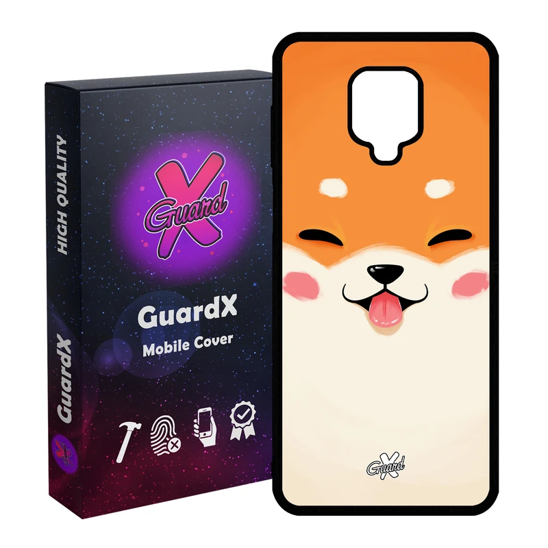 کاور گارد ایکس طرح Pet مدل Glass10243 مناسب برای گوشی موبایل شیائومی Redmi Note 9S / Note 9 Pro / Note 9 Pro Max