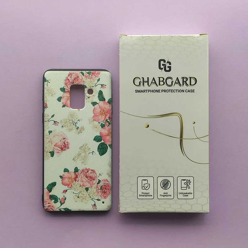 کاور قاب گارد مدل دور ژله ای دخترانه مناسب برای گوشی موبایل سامسونگ Galaxy A8 2018