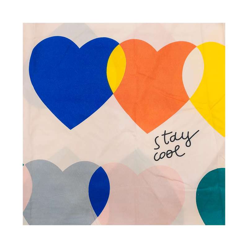 ملحفه آدنو مدل Stay cool کد CH50 یک نفره سایز 140x250 سانتی متر