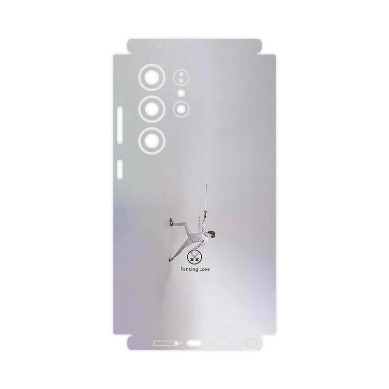 برچسب پوششی ماهوت مدل Fencing-FullSkin مناسب برای گوشی موبایل سامسونگ Galaxy S24 Ultra