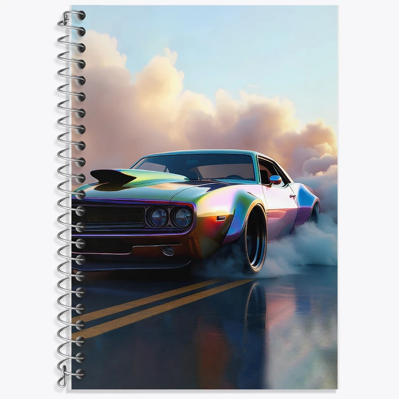 دفتر نت موسیقی 50 برگ خندالو طرح ماشین اسپرت کد F5227