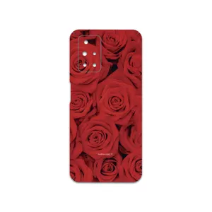 MAHOOT Red-Flower Cover Sticker for Xiaomi Redmi 10 Prime