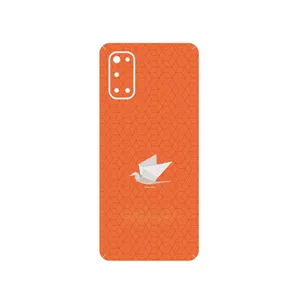 MAHOOT Minimalist origami bird Cover Sticker for Realme 7 Pro