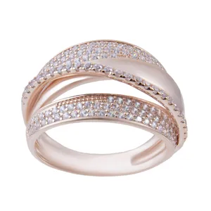  انگشتر نقره زنانه بازرگانی میلادی کد AWR-285