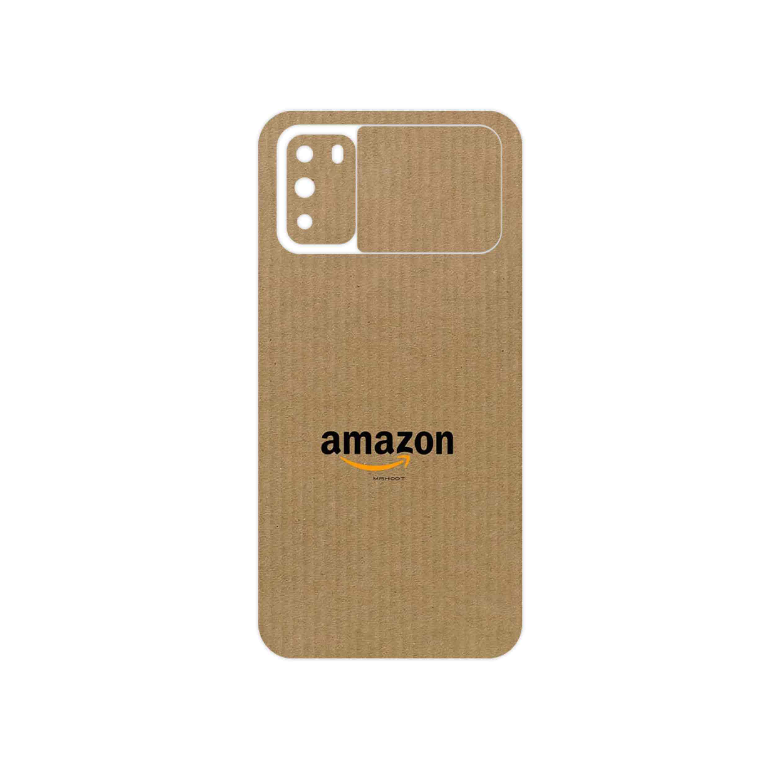 برچسب پوششی ماهوت مدل Amazon مناسب برای گوشی موبایل شیائومی Poco M3