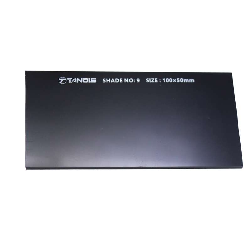 شیشه ماسک جوشکاری تندیس مدل YP-TT-2090/100*50*3MM