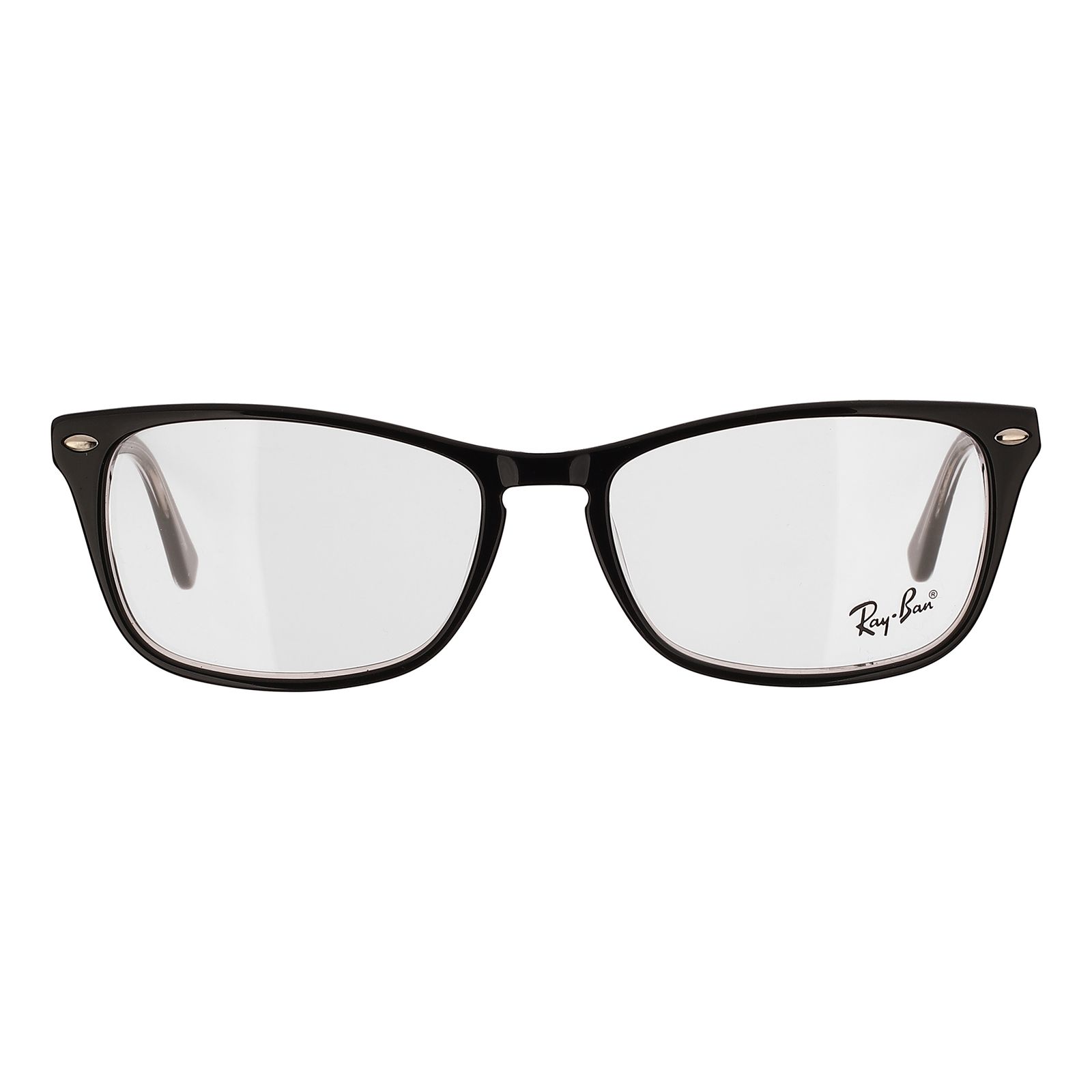 فریم عینک طبی مستطیلی ری بن مدل RB5228MF-2034 مناسب برای صورت گرد، قلب، مثلث و بیضی -  - 1