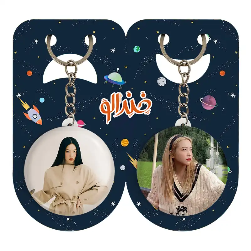 جاکلیدی خندالو مدل یری گروه رد ولوت Red Velvet کد 1960919604 مجموعه 2 عددی