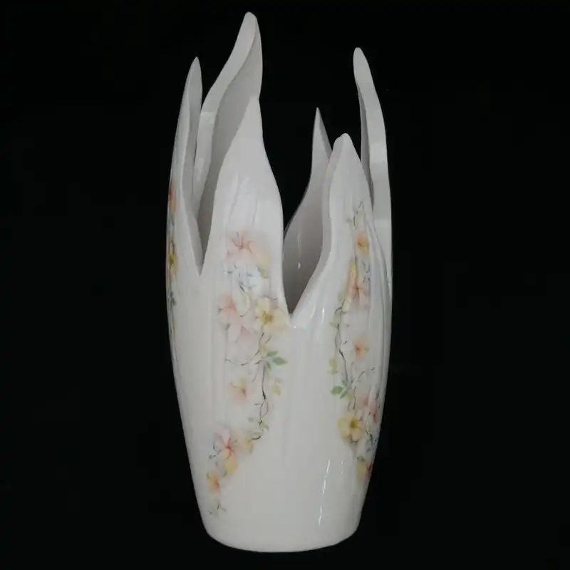 گلدان سرامیکی هیوا طرح آتش ایستاده کد 11048534