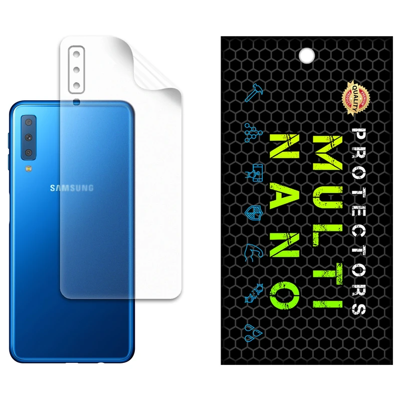 محافظ پشت گوشی مات نانو هیدروژل مولتی نانو مدل X-F1B مناسب برای گوشی موبایل سامسونگ Galaxy A7 2018