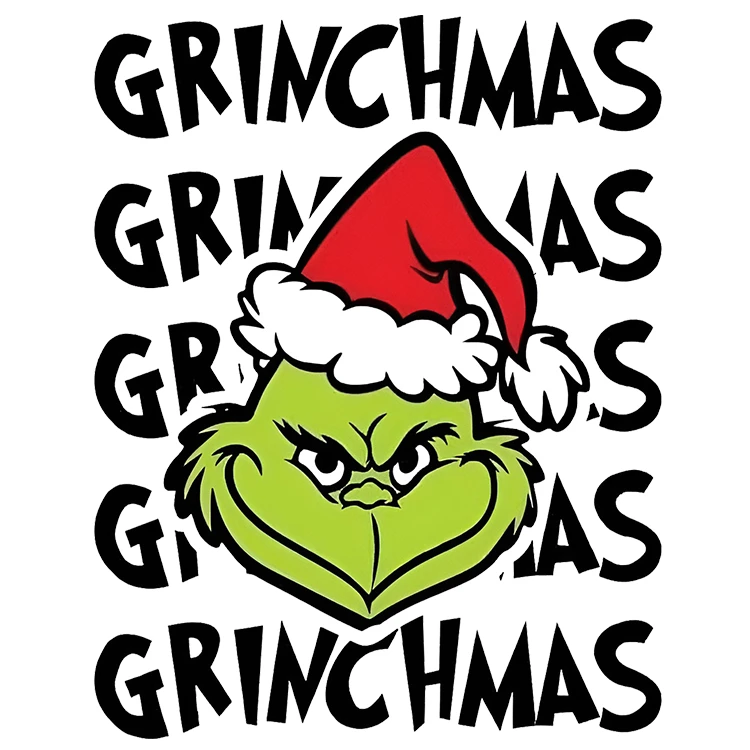 استیکر پارچه و لباس پاد آفرین مدل کریسمس کد DKST666