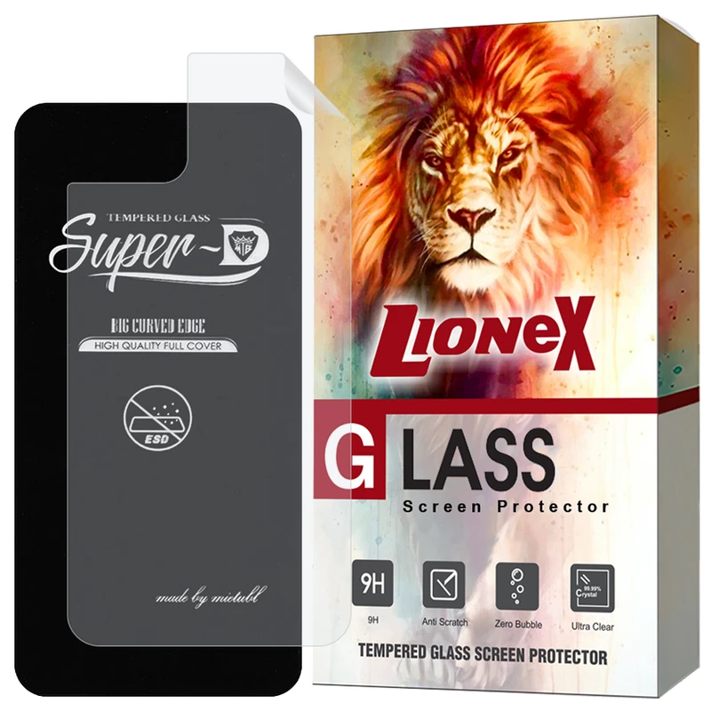 محافظ صفحه نمایش لایونکس مدل SUNL مناسب برای گوشی موبایل اپل iPhone 11 Pro به همراه محافظ پشت گوشی