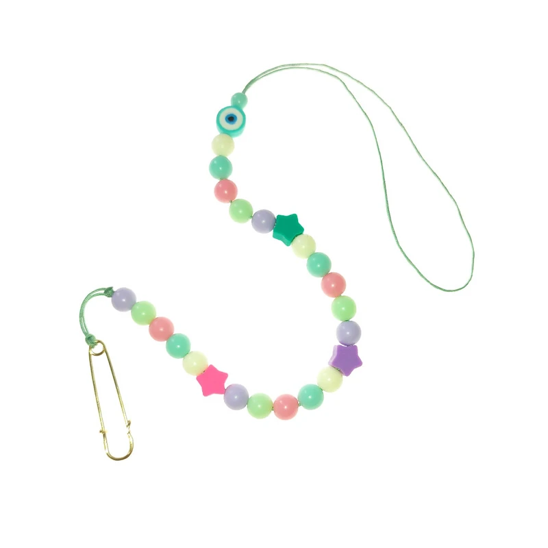 زنجیر پستانک لیمونار گالری مدل ستاره های آبنباتی