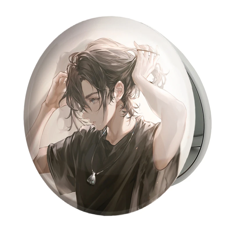 آینه جیبی خندالو طرح شینپی انیمه سامر تایم رندرینگ SUMMER TIME RENDERING مدل تاشو کد 22288 