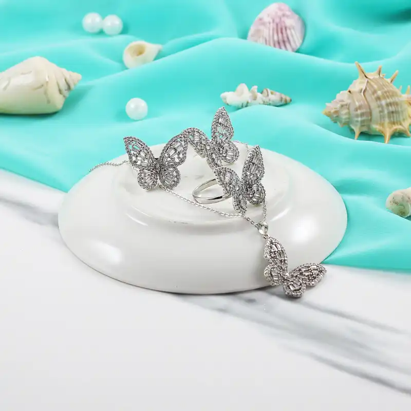 نیم ست زنانه وای اس ایکس مدل پروانه کد S54E