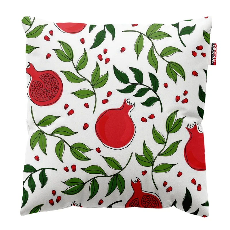 کوسن پاد آفرین مدل انار کد 823 سایز 30*30 سانتی متر