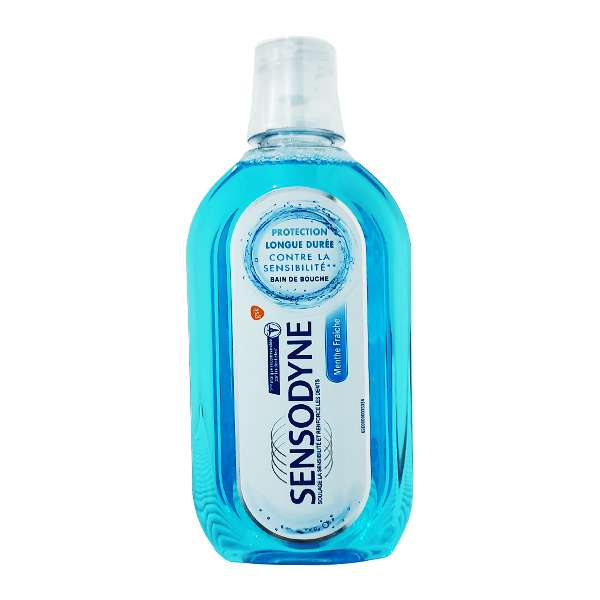 دهان شویه سنسوداین مدل FRESH MINT حجم 500 میلی لیتر