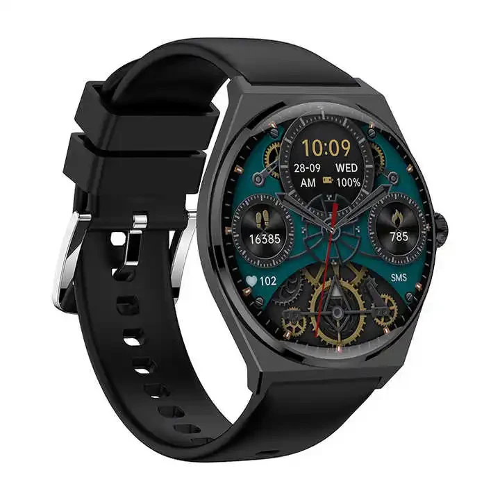 عکس شماره 4 : ساعت هوشمند 1.43 اینچی دیبت ویر مدل ultrathin m56 amoled با بند سیلیکونی