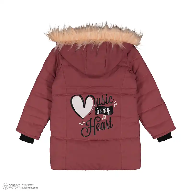 کاپشن دخترانه نیکان مدل 4143