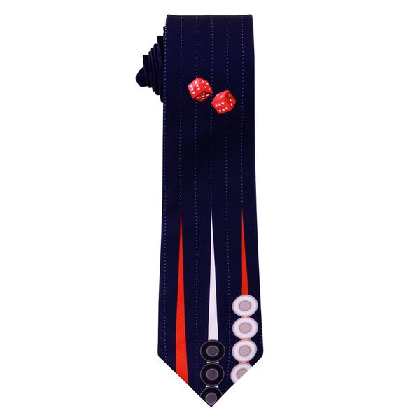 کراوات مردانه مدل تخته نرد کد 181