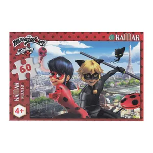 پازل 60 تکه نشر کامک مدل دختر کفشدوزکی