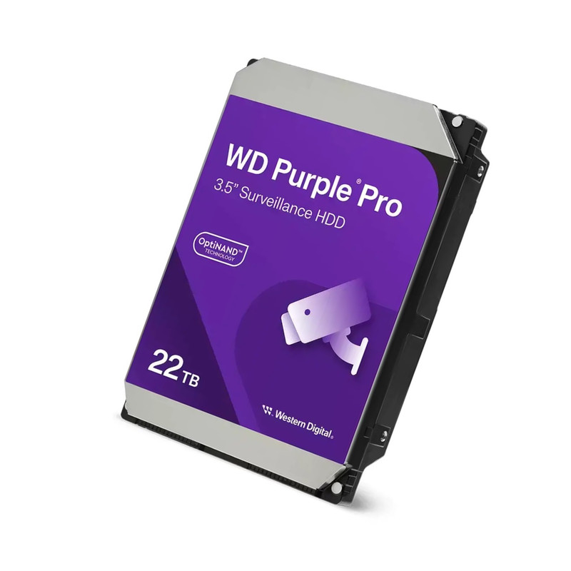 هارددیسک اینترنال وسترن دیجیتال مدل WD221PURP ظرفیت 22 ترابایت