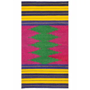 گلیم دستبافت یک ونیم متری کد 18