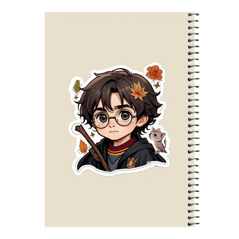 دفتر مشق 80 برگ اس جی مدل هری پاتر   