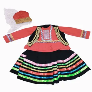 ست 5 تکه لباس محلی دخترانه مدل A0131