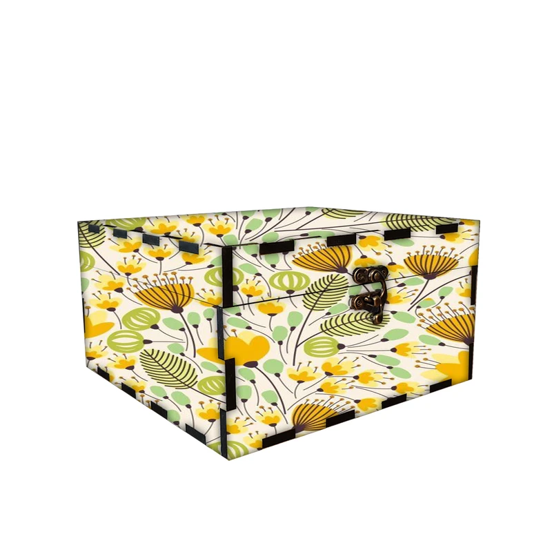 جعبه هدیه مدل گل کد 368